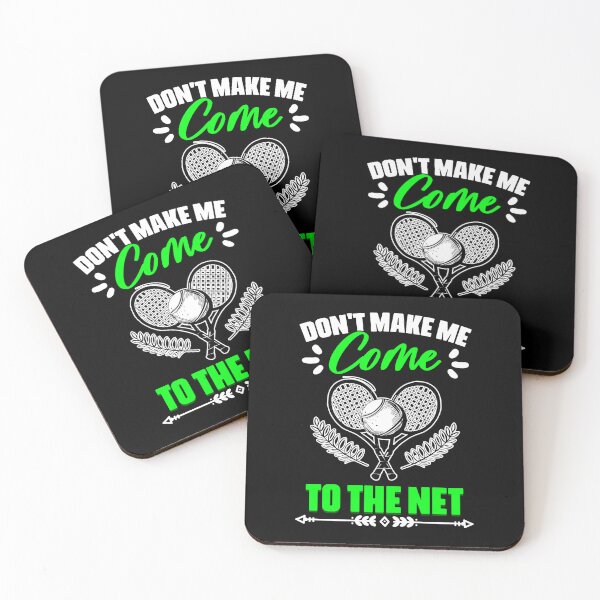 Item preview, Don't Make Me Come To The Net Funny Sport For Tennis Players designed and sold by Nessshirts.