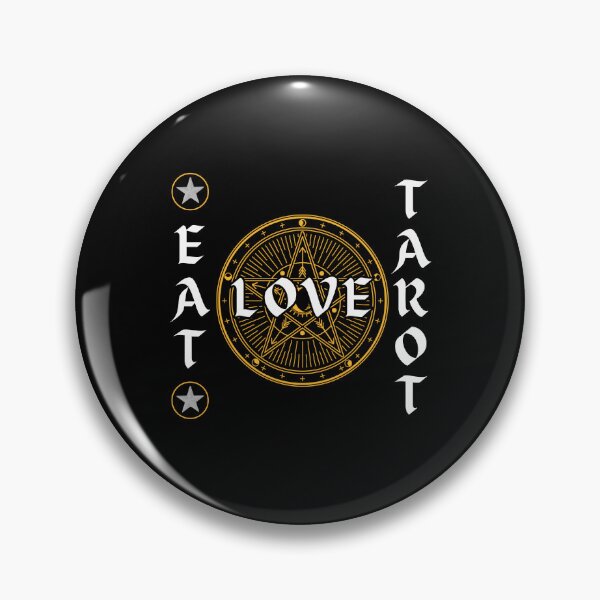 Artikelvorschau, Eat Love Tarot - Psychic Medium Cards Sun Moon Rising Constellation entworfen und verkauft von Digitalme Designs.