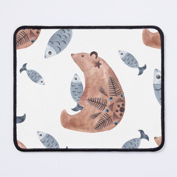 Item preview, Scandinavian Bear, Nordic Art, Woodland Animals designed and sold by ColoursOfWind.