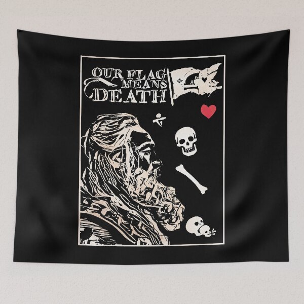 Item preview, Our Flag Means Death, ofmd, stede bonnet, blackbeard, pirate  designed and sold by MayrRomero.