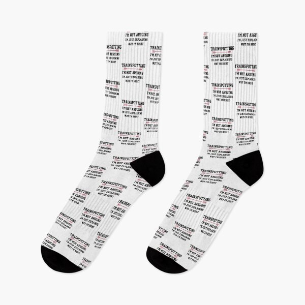 Item preview, Trainspotting Im Not Arguing designed and sold by Yay Design.