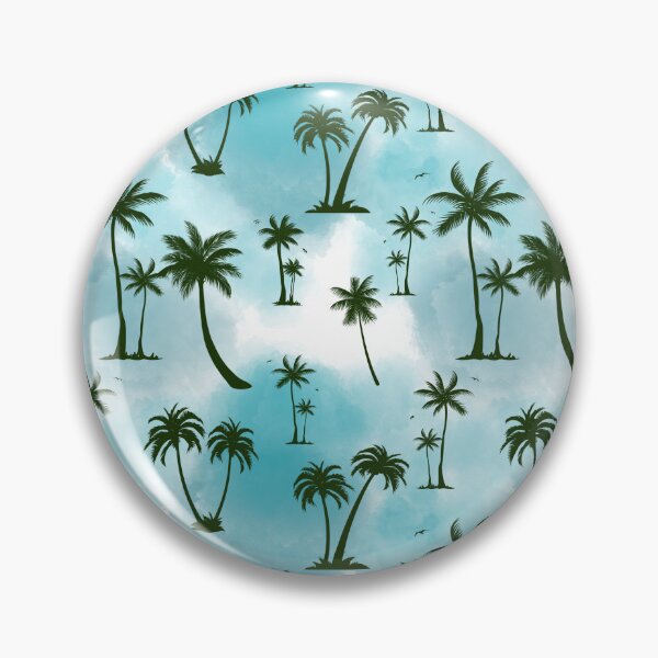 Item preview, Aqua palm trees designed and sold by Dinablal.