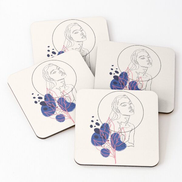 Item preview, Minimalistic floral boho lineart  designed and sold by CreativeStrand.