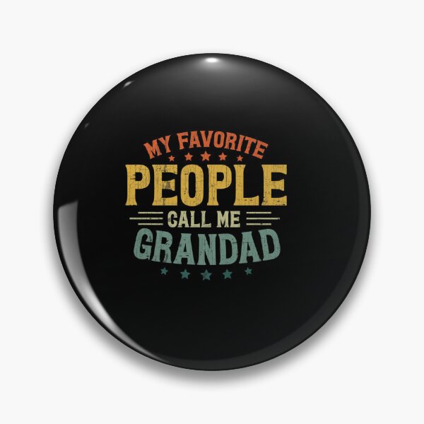 Item preview, RETRO MY FAVORITE PEOPLE CALL ME GRANDAD FATHERS DAY DADDY designed and sold by sobriowslen.