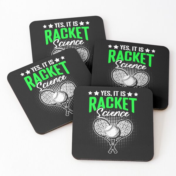 Item preview, Racket Science Funny Lawn Tennis Humor For Racket Sports Fan designed and sold by Nessshirts.