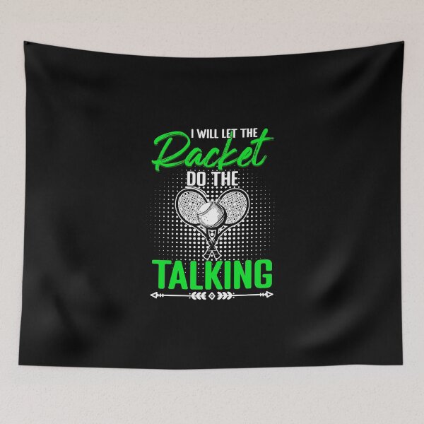 Item preview, Funny Racket Sports Humor For A Lawn Tennis Fan Game Lover designed and sold by Nessshirts.