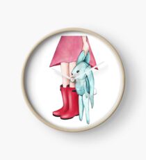 A Princesa de Galochas Clock