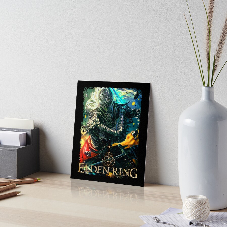 "The Tarnished Elden Ring " Art Board Print by Hunter-Wolfman | Redbubble