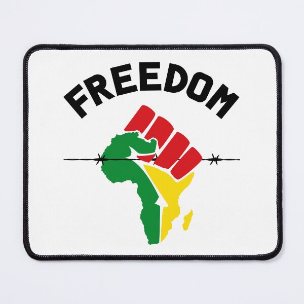 Item preview, Colorful Africa Freedom Fist Rasta Flag designed and sold by designandclouds.