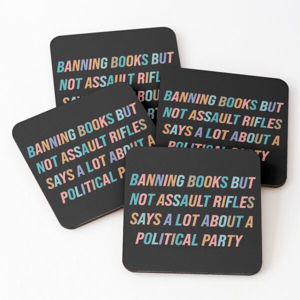 Item preview, Ban Assault Rifles Not Books designed and sold by Texterns.