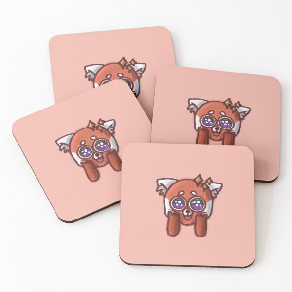 Item preview, Exhilarated Turning Red Panda designed and sold by Stupickeroonies.