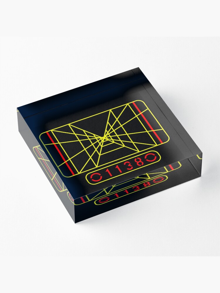 Alternate view of Stay On Target Acrylic Block