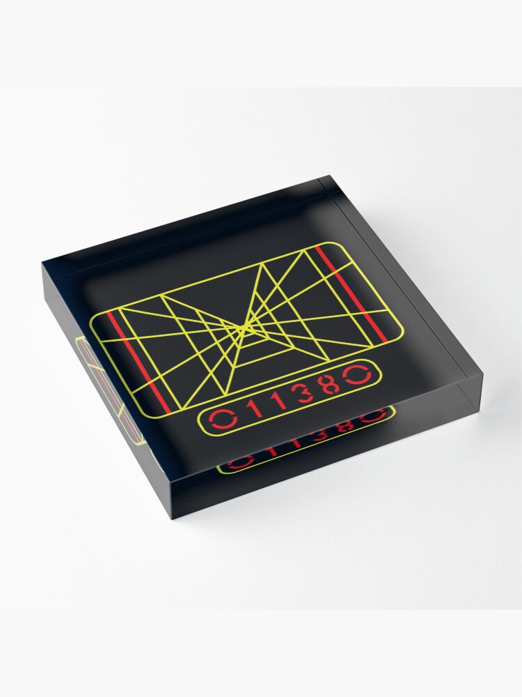 Alternate view of Stay On Target Acrylic Block