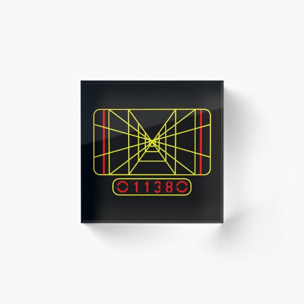 Stay On Target Acrylic Block