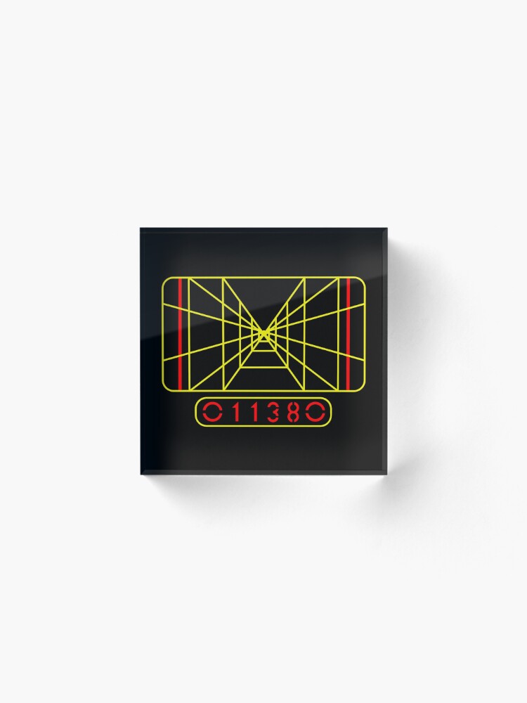 Alternate view of Stay On Target Acrylic Block
