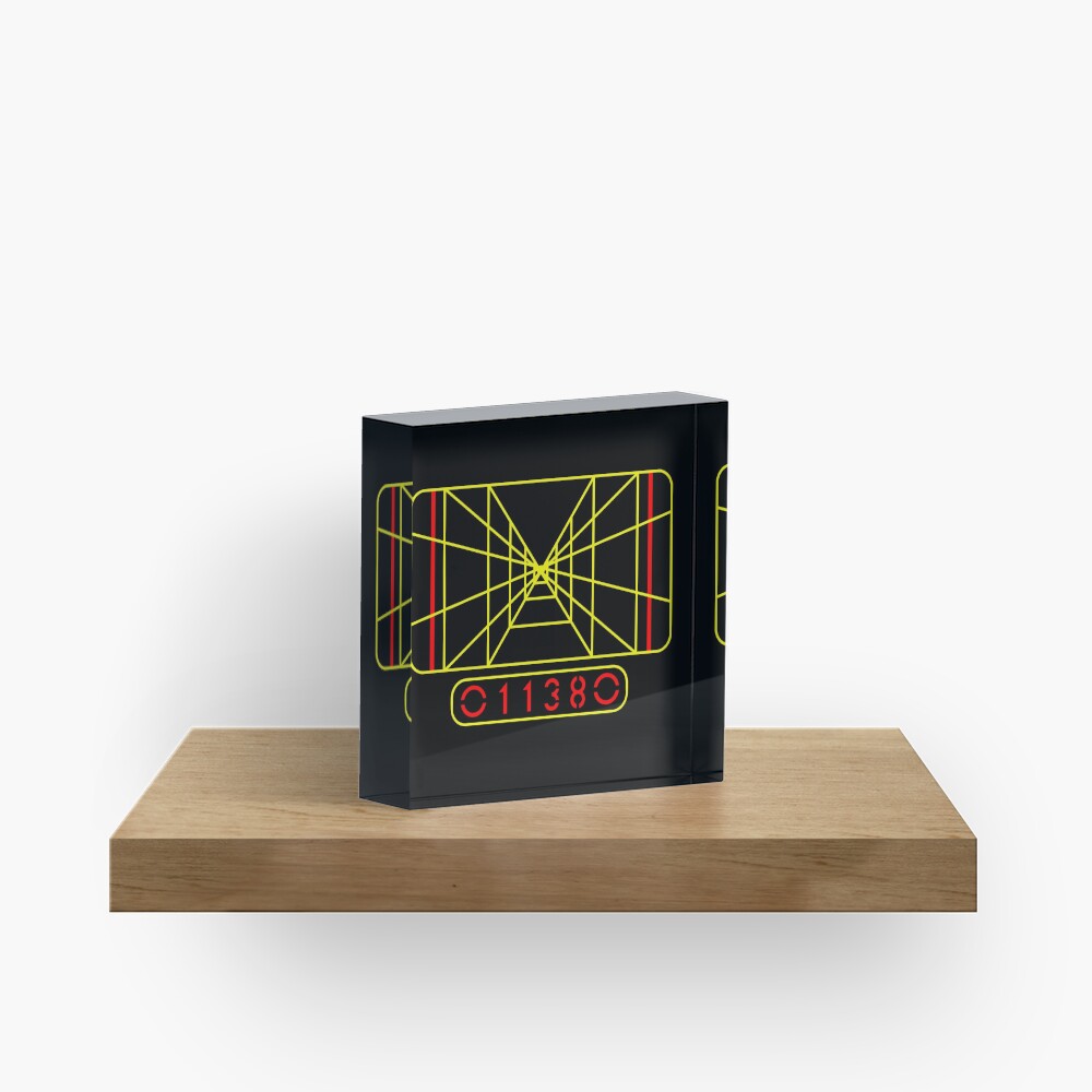 Stay On Target Acrylic Block