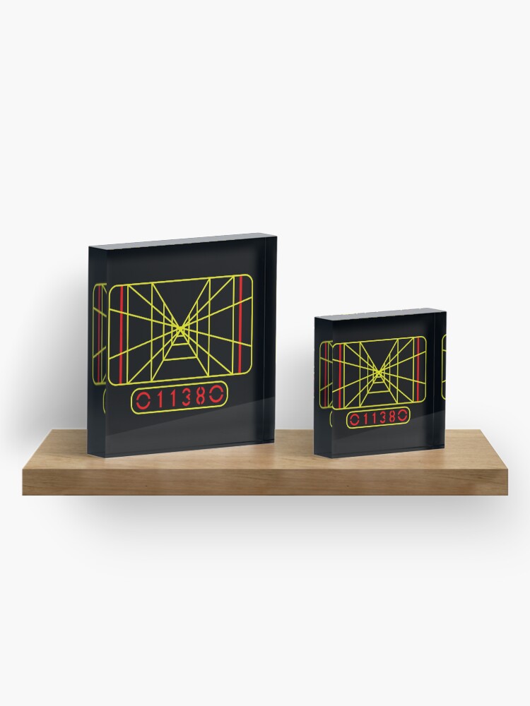 Alternate view of Stay On Target Acrylic Block