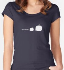 Whale Migration Women's Fitted Scoop T-Shirt