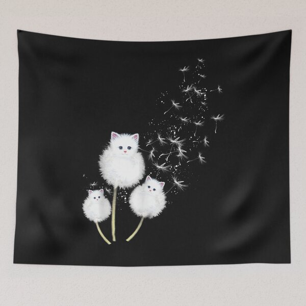 Item preview, Cat Dandelion Flower designed and sold by SeppeGoffin.