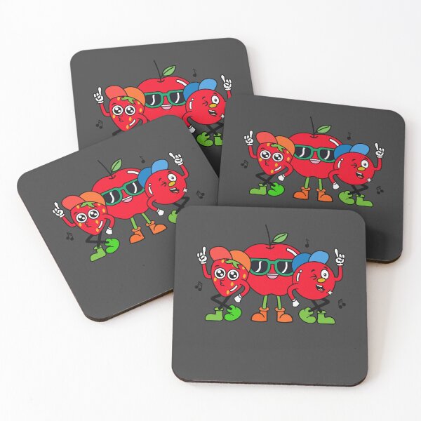 Item preview, Apple Strawberry Cherry Fruit Funny designed and sold by JustAmbers.
