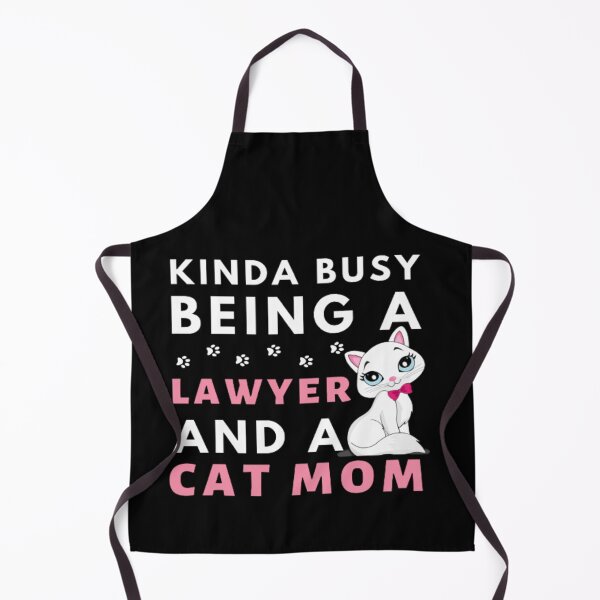 Item preview, Kinda Busy Being A Lawyer And Cat Mom designed and sold by Nero9o.
