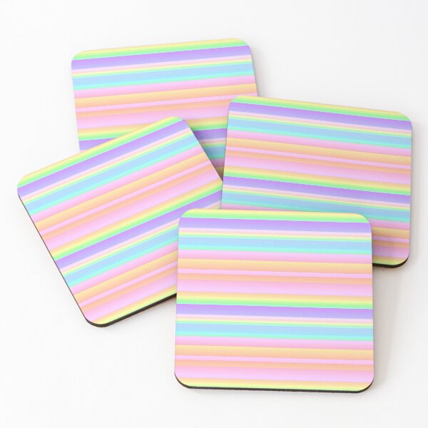 Item preview, Pastel colors striped | pastel colored designed and sold by lausn.
