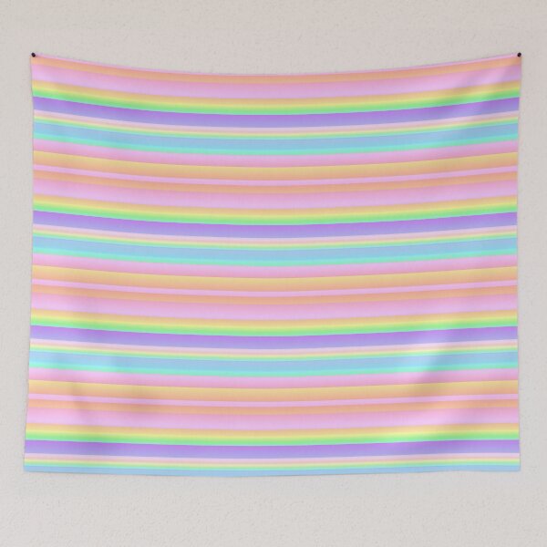 Item preview, Pastel colors striped | pastel colored designed and sold by lausn.