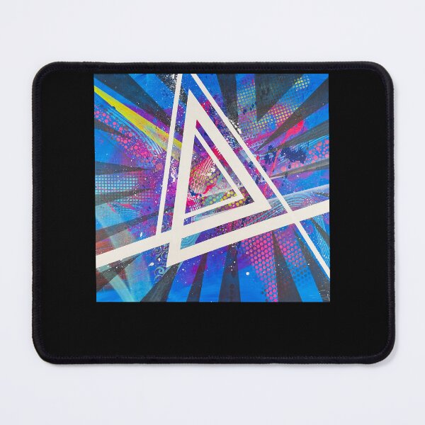 Item preview, Apogée pink inspiring blue abstract colourful beautiful designed and sold by JasonABurr.