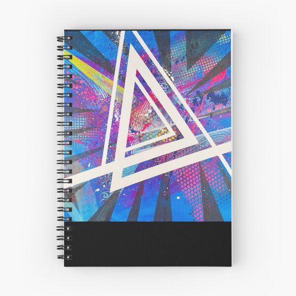 Item preview, Apogée pink inspiring blue abstract colourful beautiful designed and sold by JasonABurr.