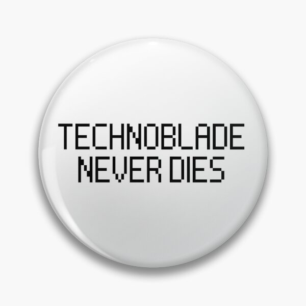 Item preview, Technoblade never dies designed and sold by JustPoly.