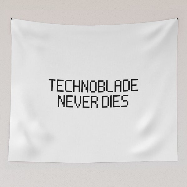 Item preview, Technoblade never dies designed and sold by JustPoly.