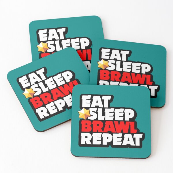 Item preview, eat sleep brawl repeat  designed and sold by TopCoice.