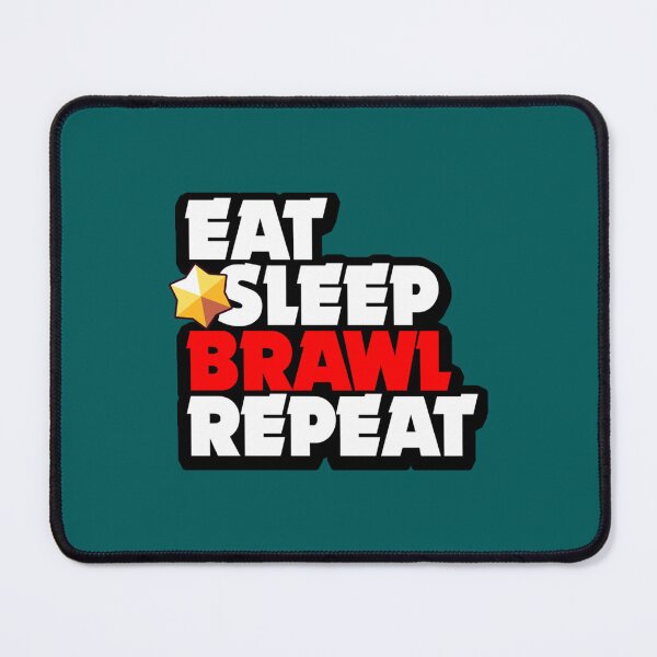 Item preview, eat sleep brawl repeat  designed and sold by TopCoice.