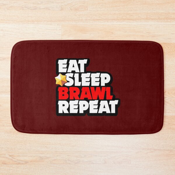 Item preview, eat sleep brawl repeat  designed and sold by TopCoice.
