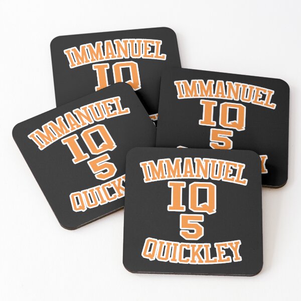 Item preview, Immanuel Quickley New York Knicks Sticker designed and sold by gloria1os.