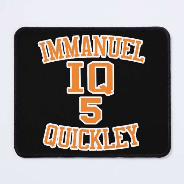 Item preview, Immanuel Quickley New York Knicks Sticker designed and sold by gloria1os.