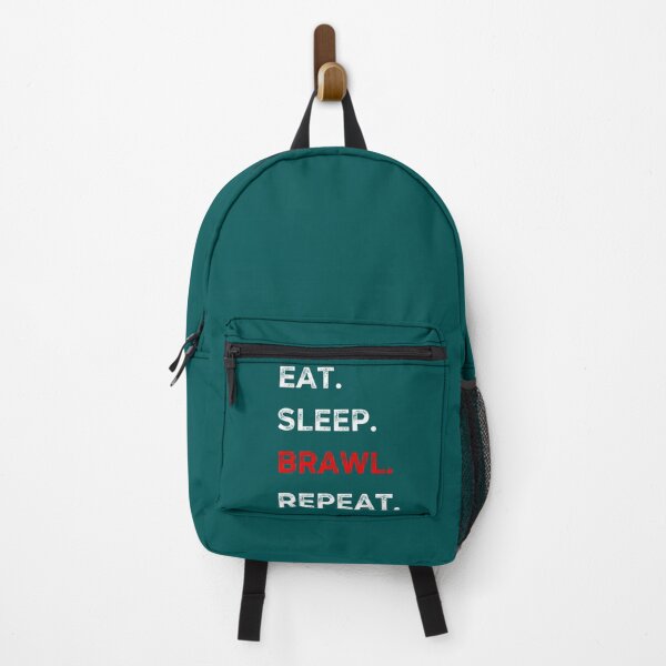 Item preview, eat sleep brawl repeat designed and sold by TopCoice.