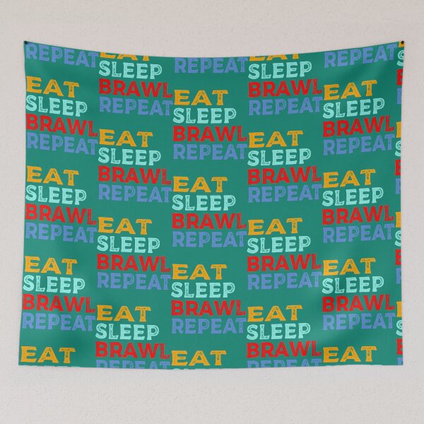 Item preview, Eat Sleep Brawl RepeatFunny Brawl Stars Gift Idea    designed and sold by TopCoice.