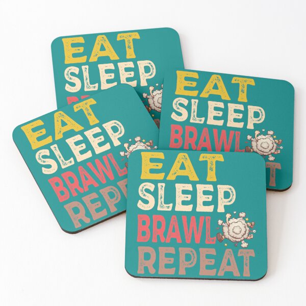 Item preview, Eat Sleep Brawl RepeatFunny Brawl Stars Gift Idea    designed and sold by TopCoice.