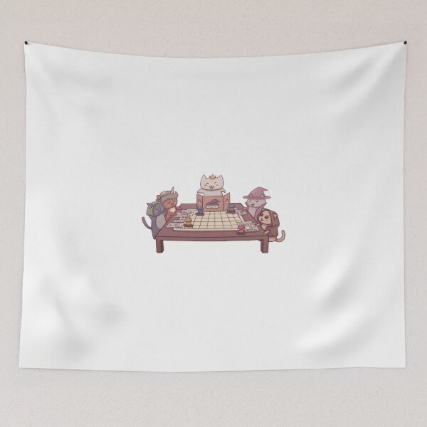 Item preview, Dungeons And Dragons Cats Playing designed and sold by ClothingMO2.