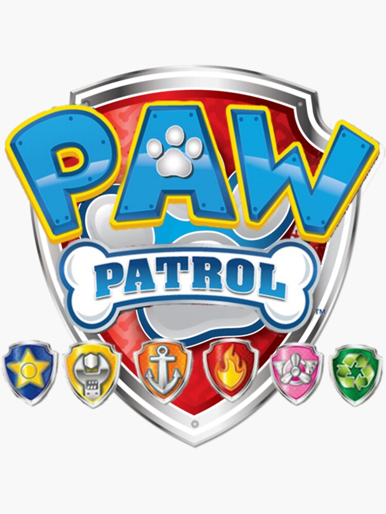 Paw Patrol Characters  Sticker for Sale by SouthBosa