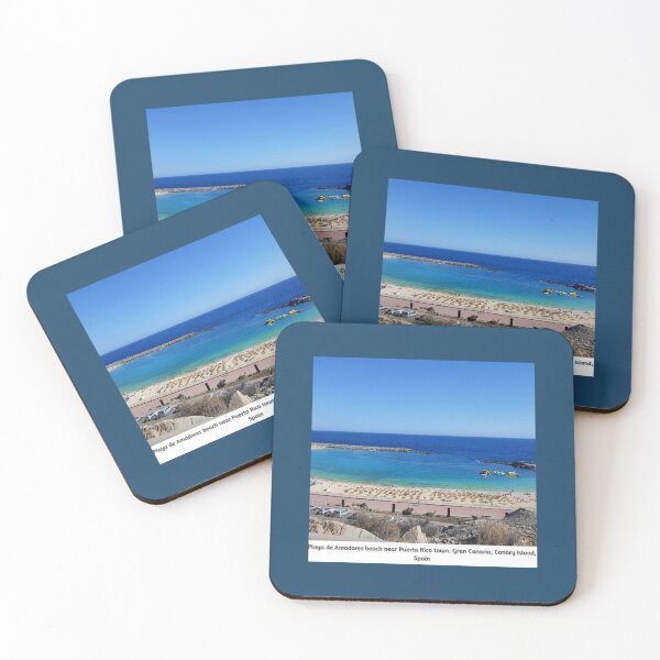 Item preview, Playa de Amadores beach near Puerto Rico town. Gran Canaria, Canary Island, Spain   designed and sold by peaceloveNH.
