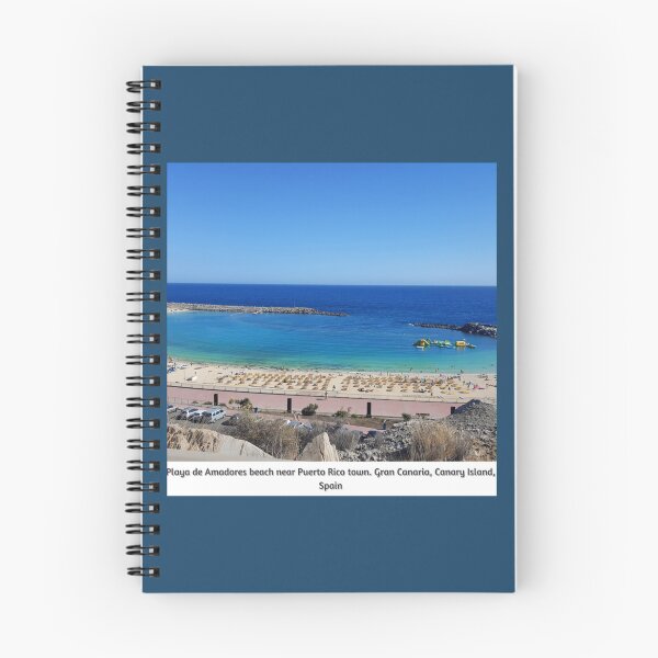 Item preview, Playa de Amadores beach near Puerto Rico town. Gran Canaria, Canary Island, Spain   designed and sold by peaceloveNH.