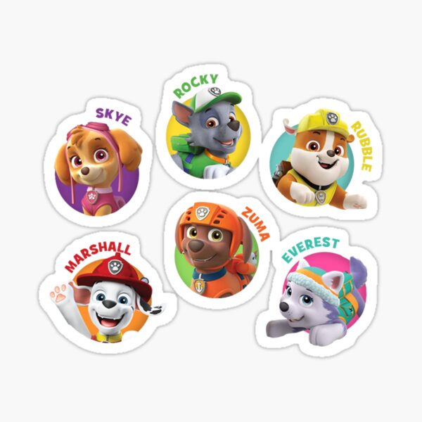 Paw Patrol Logo Stickers for Sale