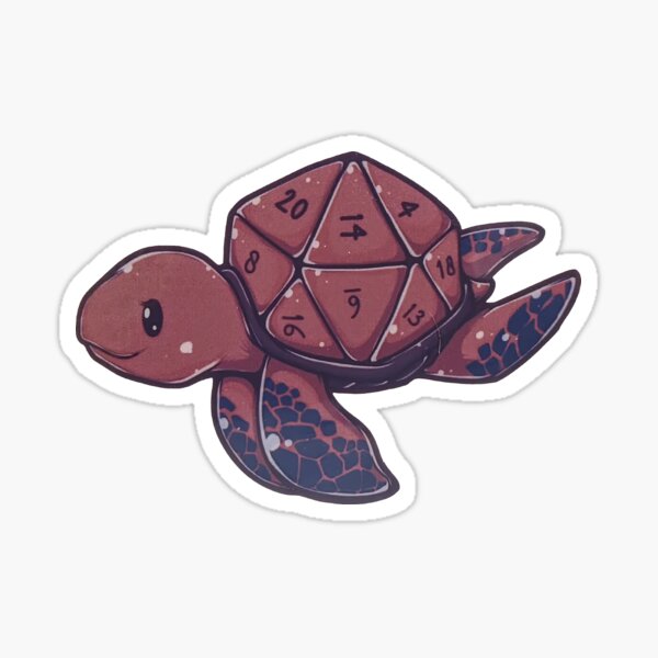 Artikel-Vorschau von Dungeons & Dragons Schildkröte, designt und verkauft von ClothingMO2.