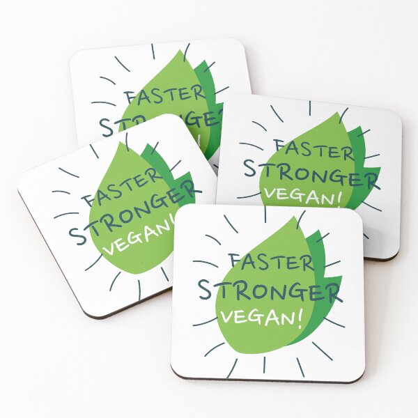 Item preview, Faster Stronger Vegan Vegetables Power designed and sold by PatternBestFan.