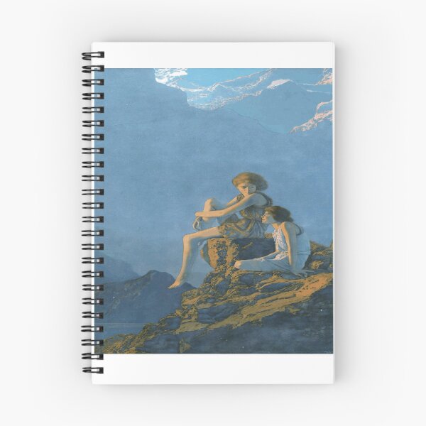 Item preview, Maxfield Parrish Contentment 1927 designed and sold by Sky-Art-80s.