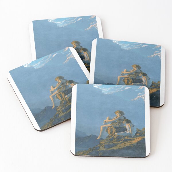 Item preview, Maxfield Parrish Contentment 1927 designed and sold by Sky-Art-80s.