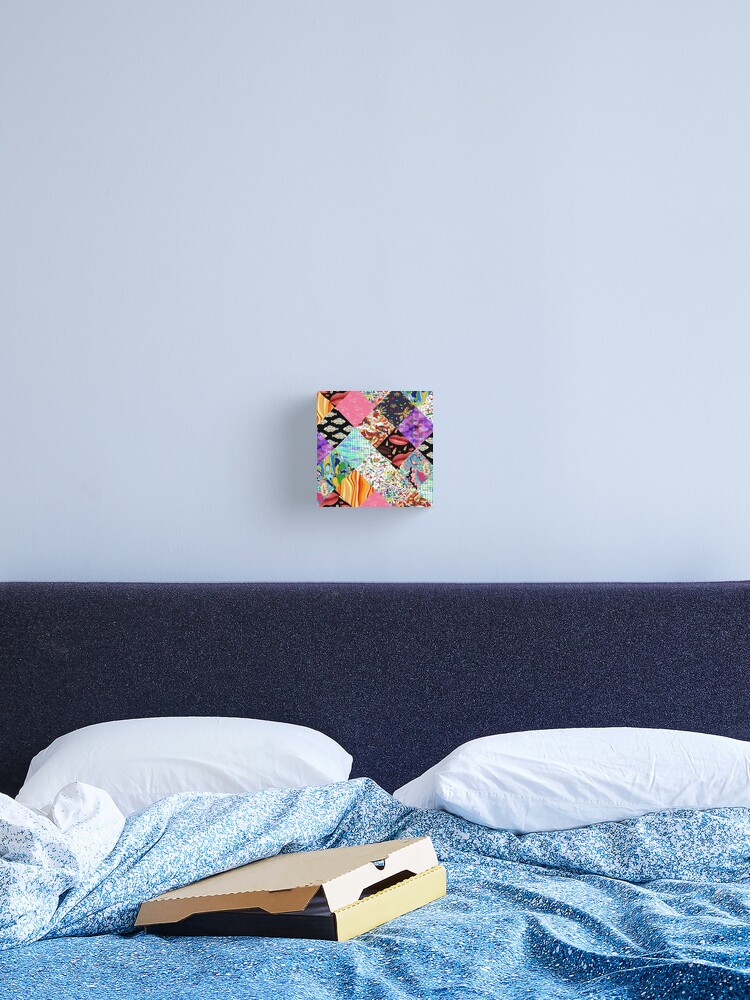 Thumbnail 2 of 3, Canvas Print, Patchwork pattern. designed and sold by AlisaRED.