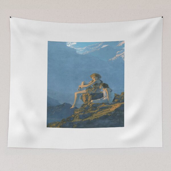 Item preview, Maxfield Parrish Contentment 1927 designed and sold by Sky-Art-80s.